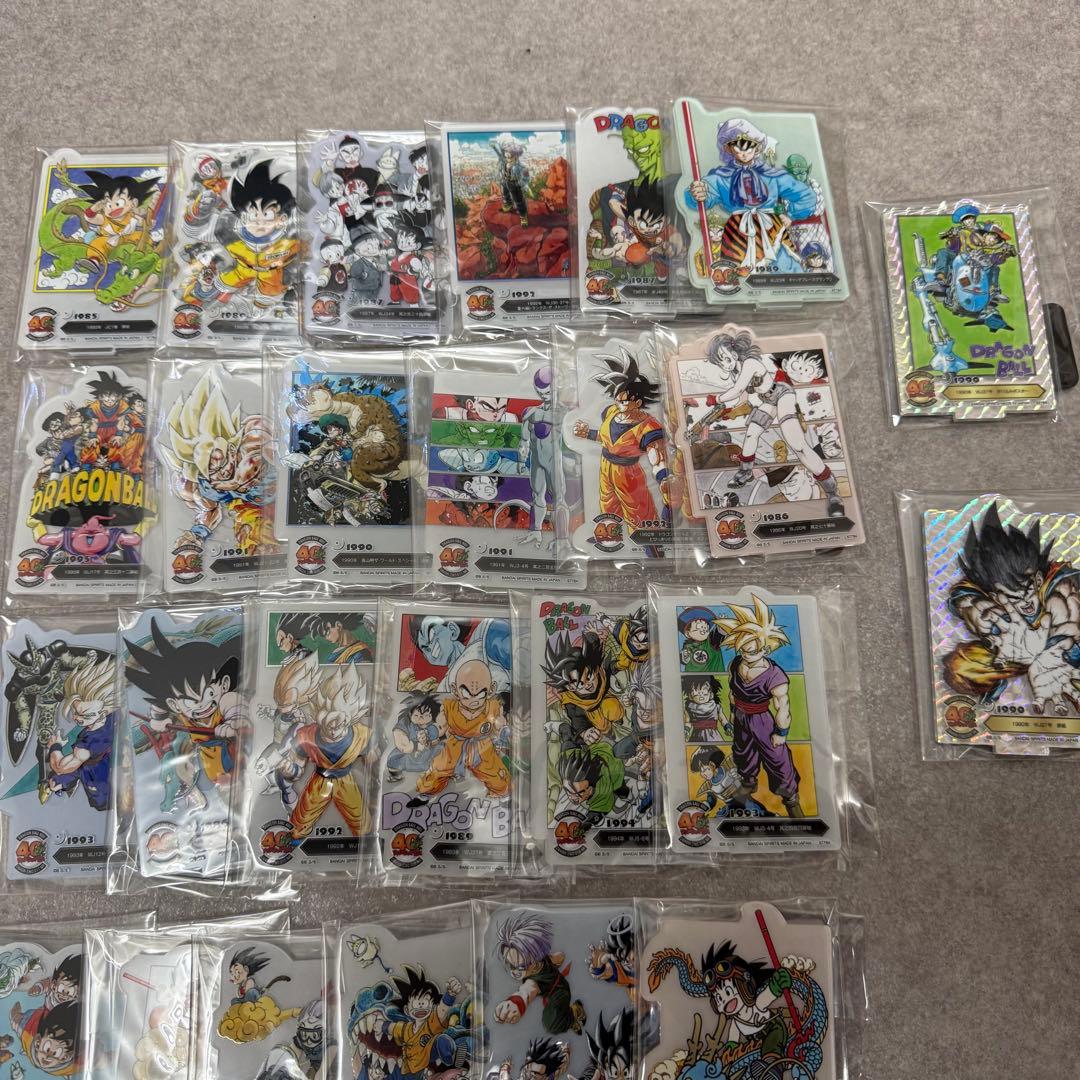 一番くじ ドラゴンボール 40周年 F賞 アクレクト コンプ 全40種