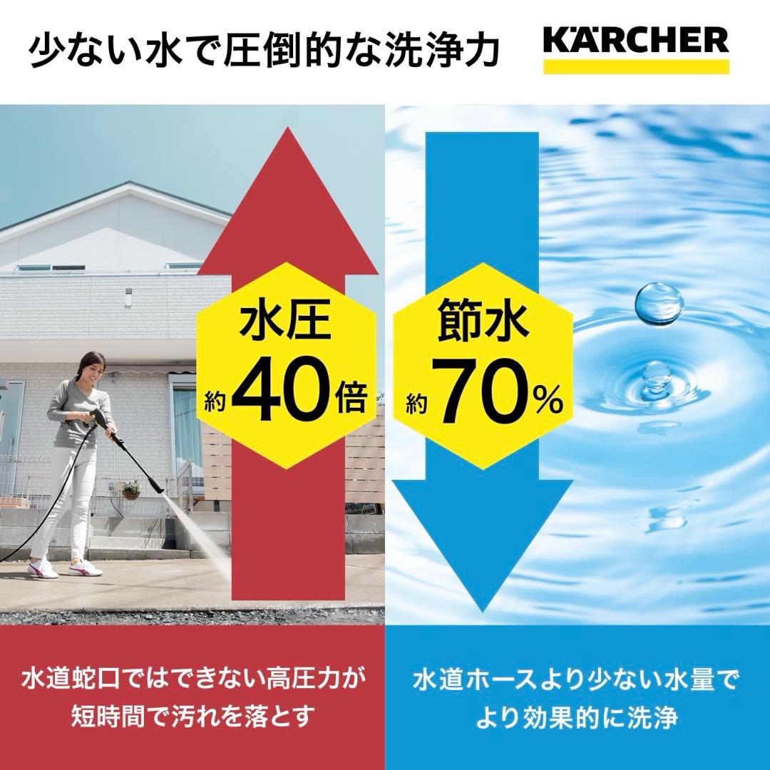 KARCHER ケルヒャー K2 サイレント 高圧洗浄機 洗剤 専用BOX付き