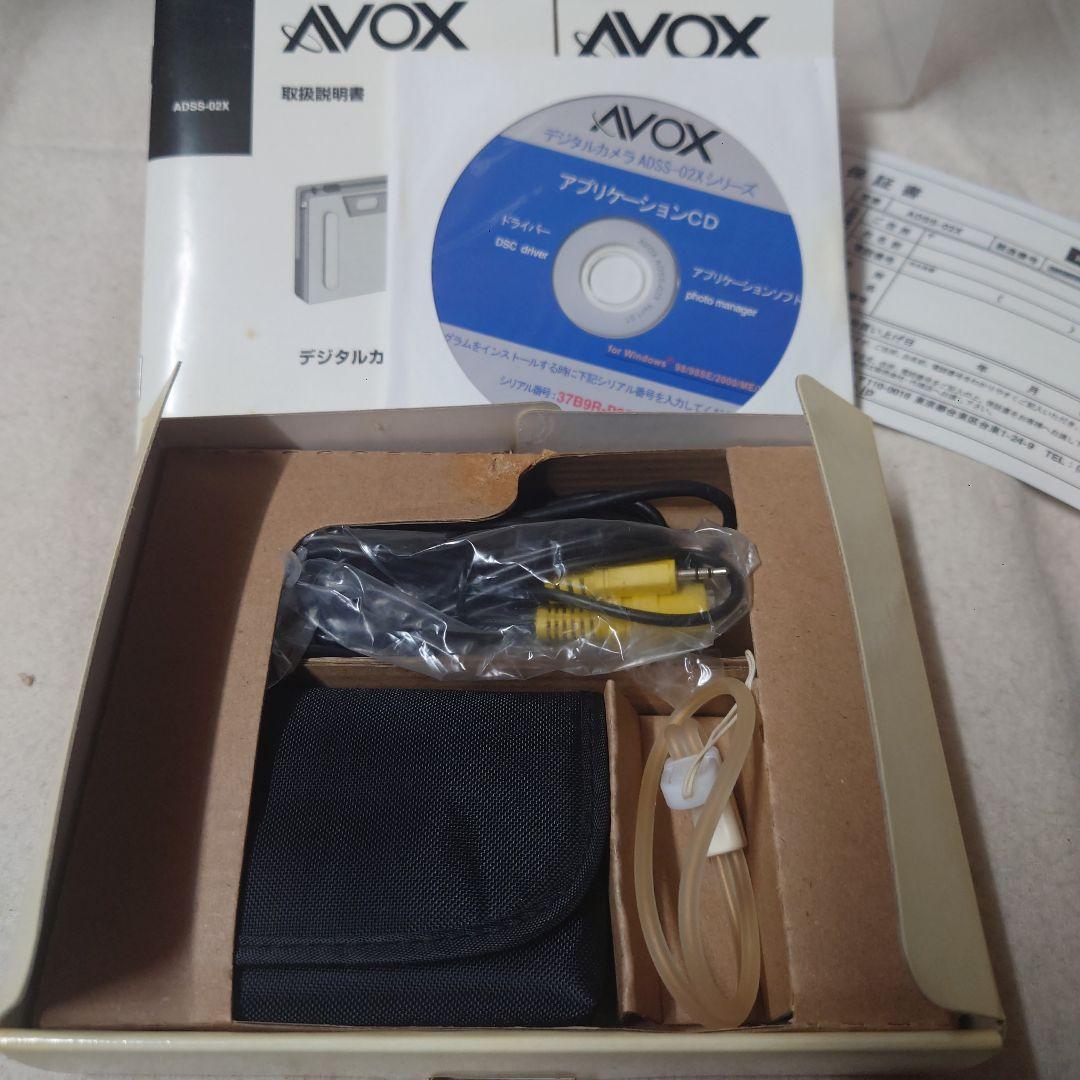 AVOX・ADSS-02XS デジタルカメラ 314万画素・レア、レトロ・美品