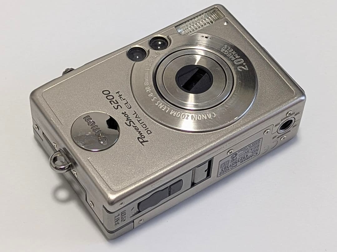 Canon PowerShot S200 デジタルカメラ 動作品