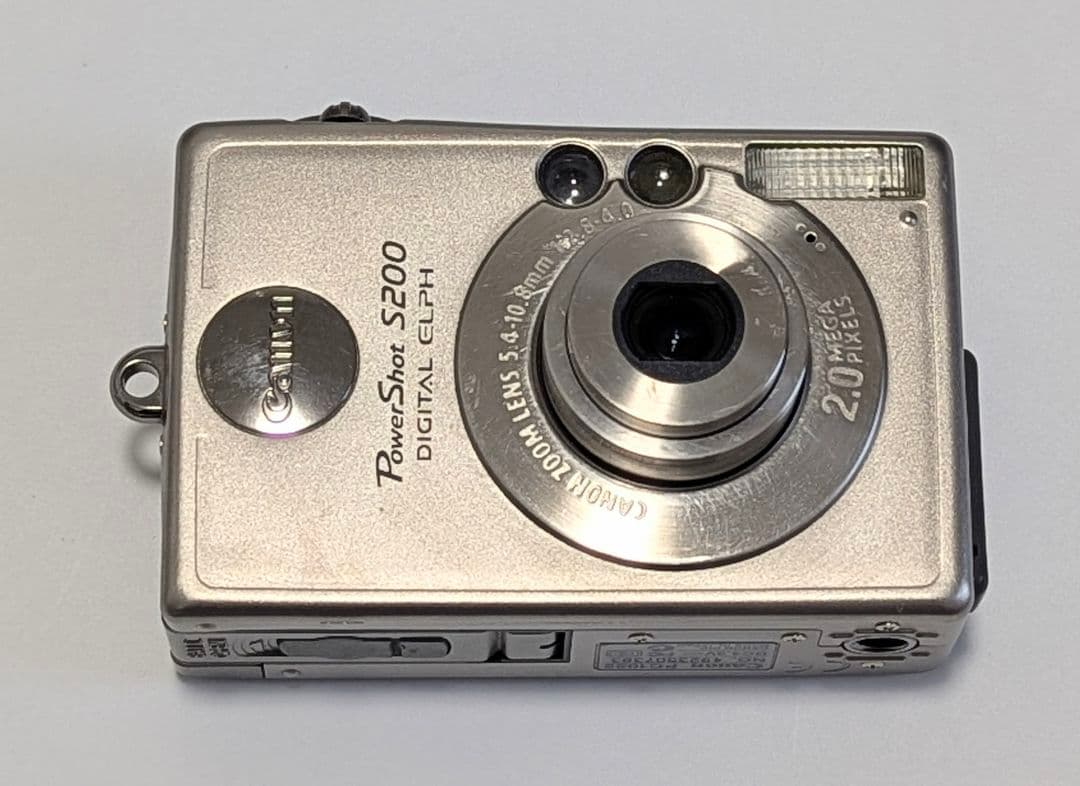 Canon PowerShot S200 デジタルカメラ 動作品