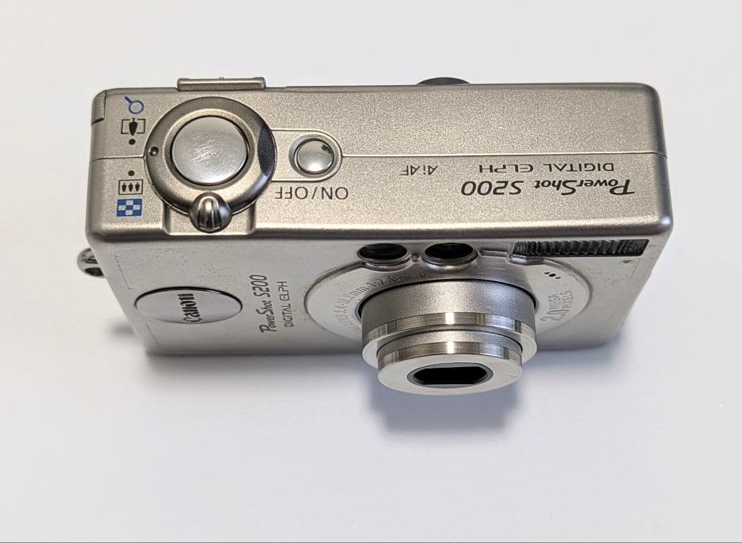 Canon PowerShot S200 デジタルカメラ 動作品