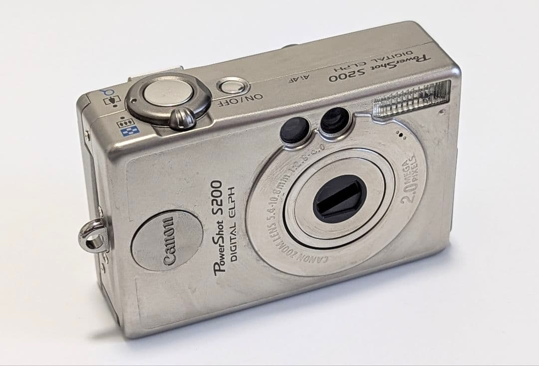 Canon PowerShot S200 デジタルカメラ 動作品