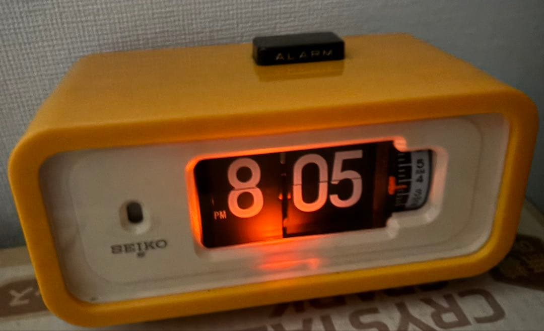 【昭和レトロ】【美品】 SEIKO パタパタ時計　DP666T