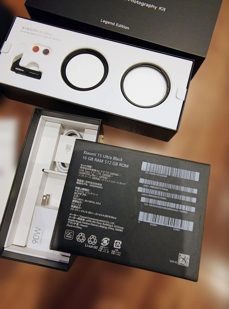 スマートフォン本体 Xiaomi 15 Ultra Legend Edition LEICA