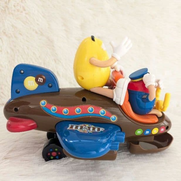 レア✨ ヴィンテージ m&m's 飛行機型ディスペンサー エムアンドエムズ