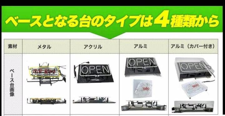 オリジナル オーダー店舗 ネオンサイン 広告用 ディスプレイ 看板 カフェ喫茶店