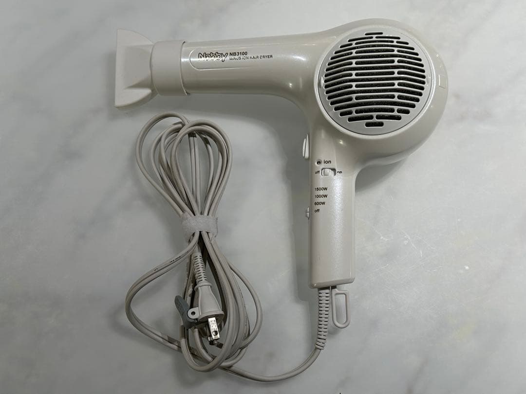 [ジャンク]ノビー(Nobby) マイナスイオンヘアドライヤー NB3100