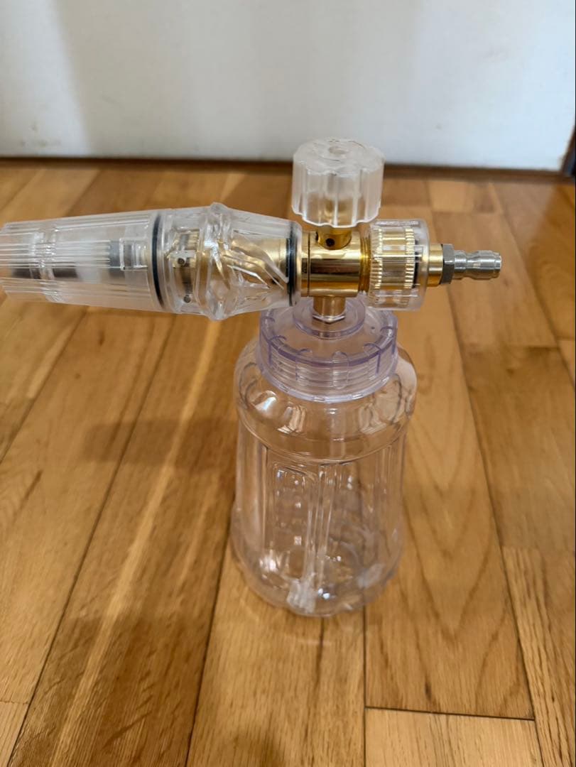 KARCHER 高圧洗浄機本体 イエロー 高圧洗浄ショートガン フォームキャノン