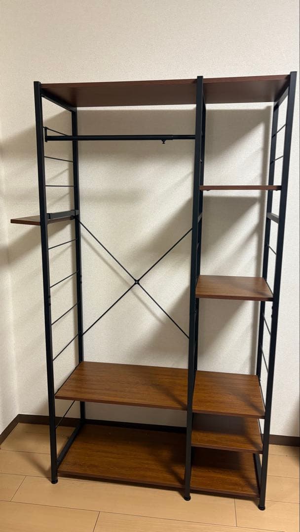 【さらにお値下げ中】収納ラック ブラウン・ナチュラル