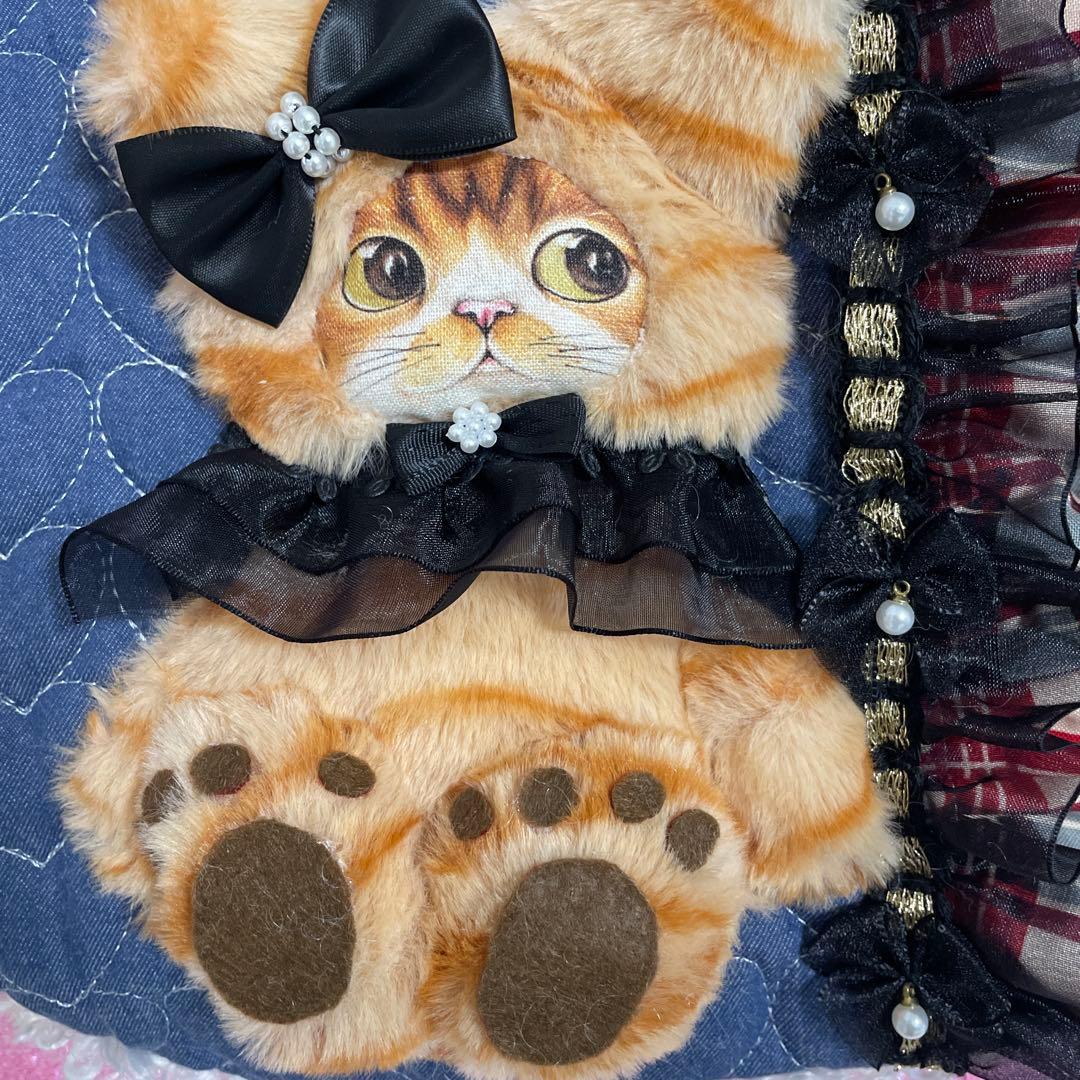 さ*ー様 コヤンイサムチョン　もこもこフリルトートバッグ