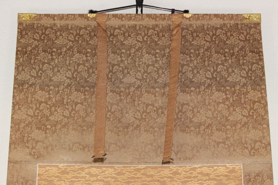 No5808 掛軸　池山一切圓　六字名号　南無阿彌陀佛　紙本　合箱　送料無料