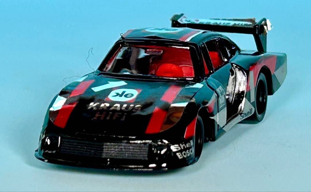 トミカ青箱F10 ポルシェ935-78 ターボ (シールの剥がれ有り)