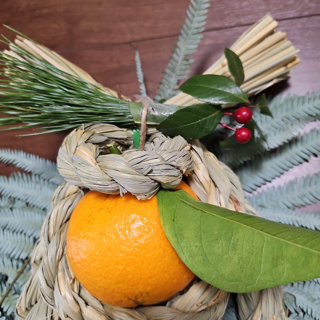 #3【lilas.junko】しめ飾り3つ