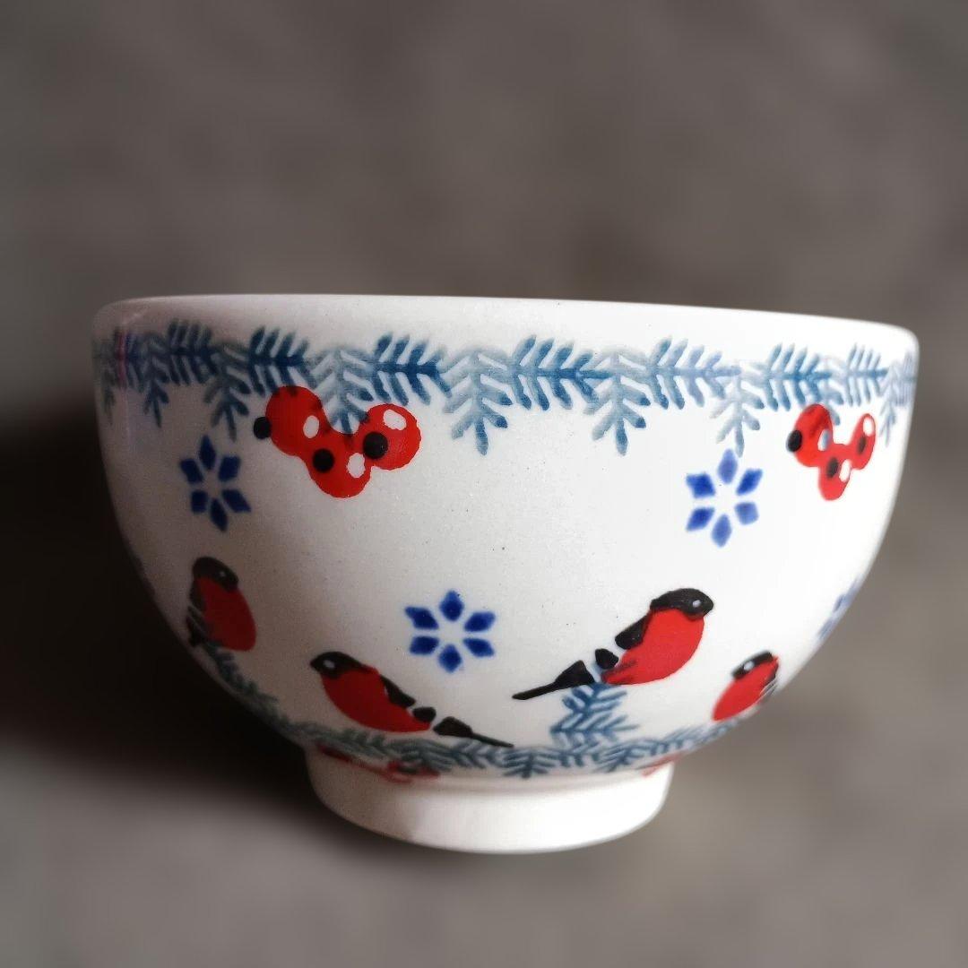 ポーリッシュポタリー bowl、お茶碗