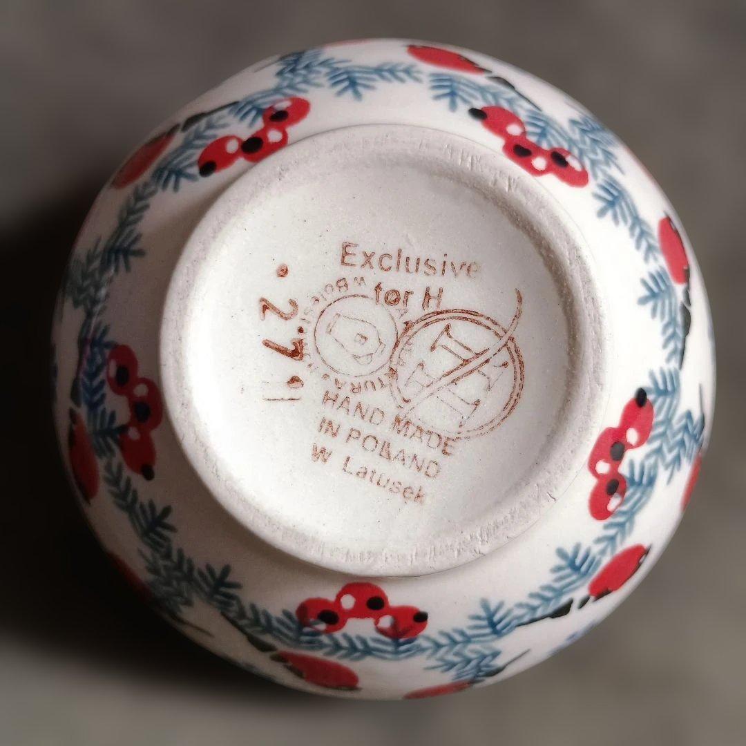 ポーリッシュポタリー bowl、お茶碗