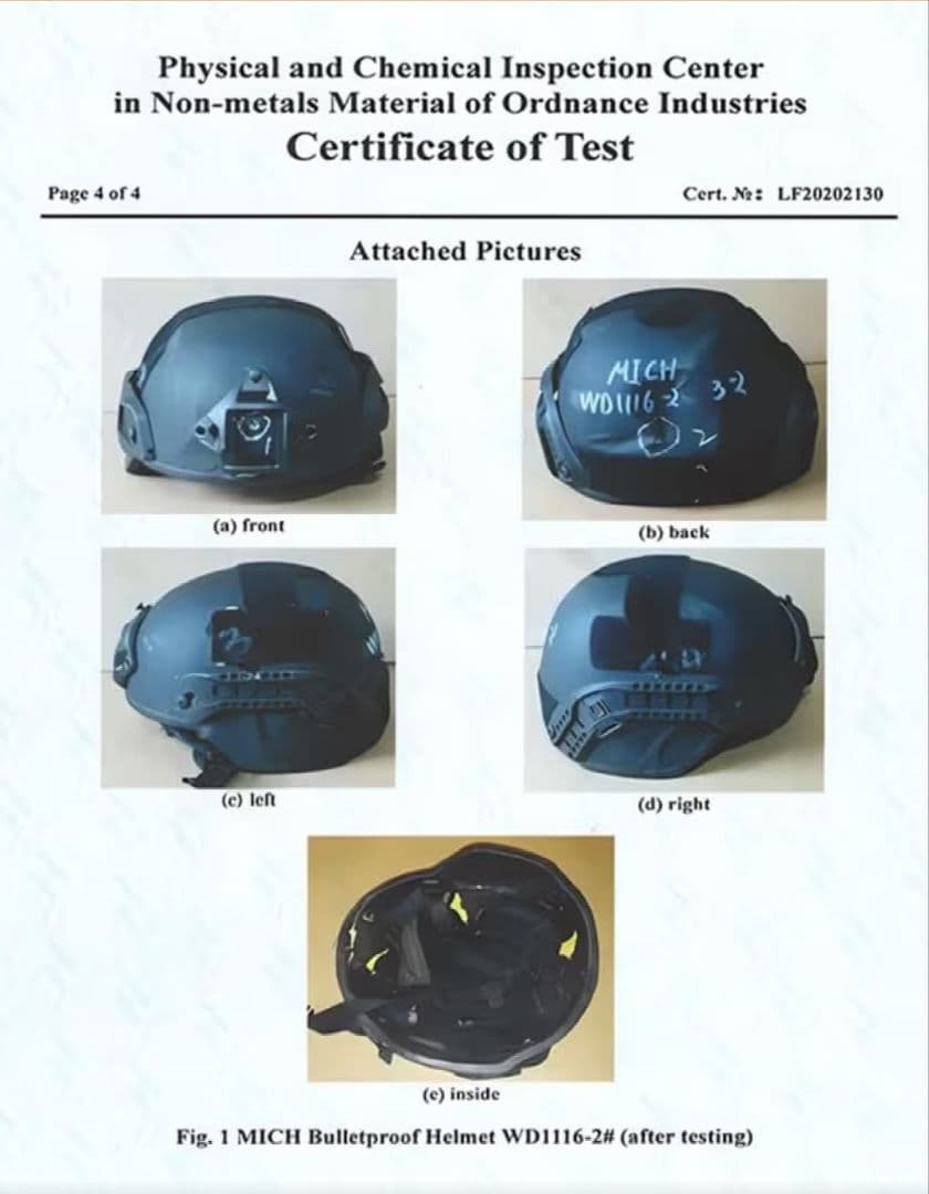 FAST 防弾ヘルメット NIJ レベル III　米軍タイプ