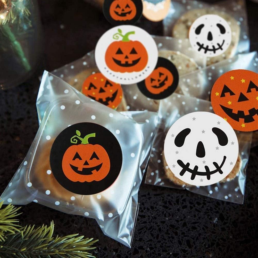 ハロウィン ラウンドルベルステッカー ラベル シール