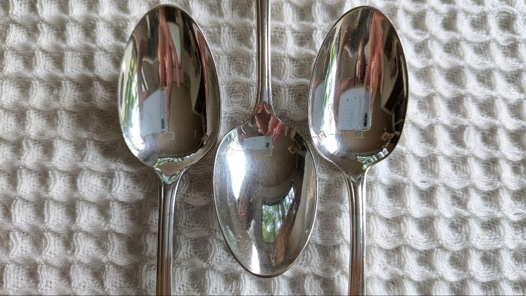 クリストフル【ポンパドール】コーヒースプーン 3本