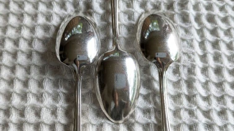 クリストフル【ポンパドール】コーヒースプーン 3本