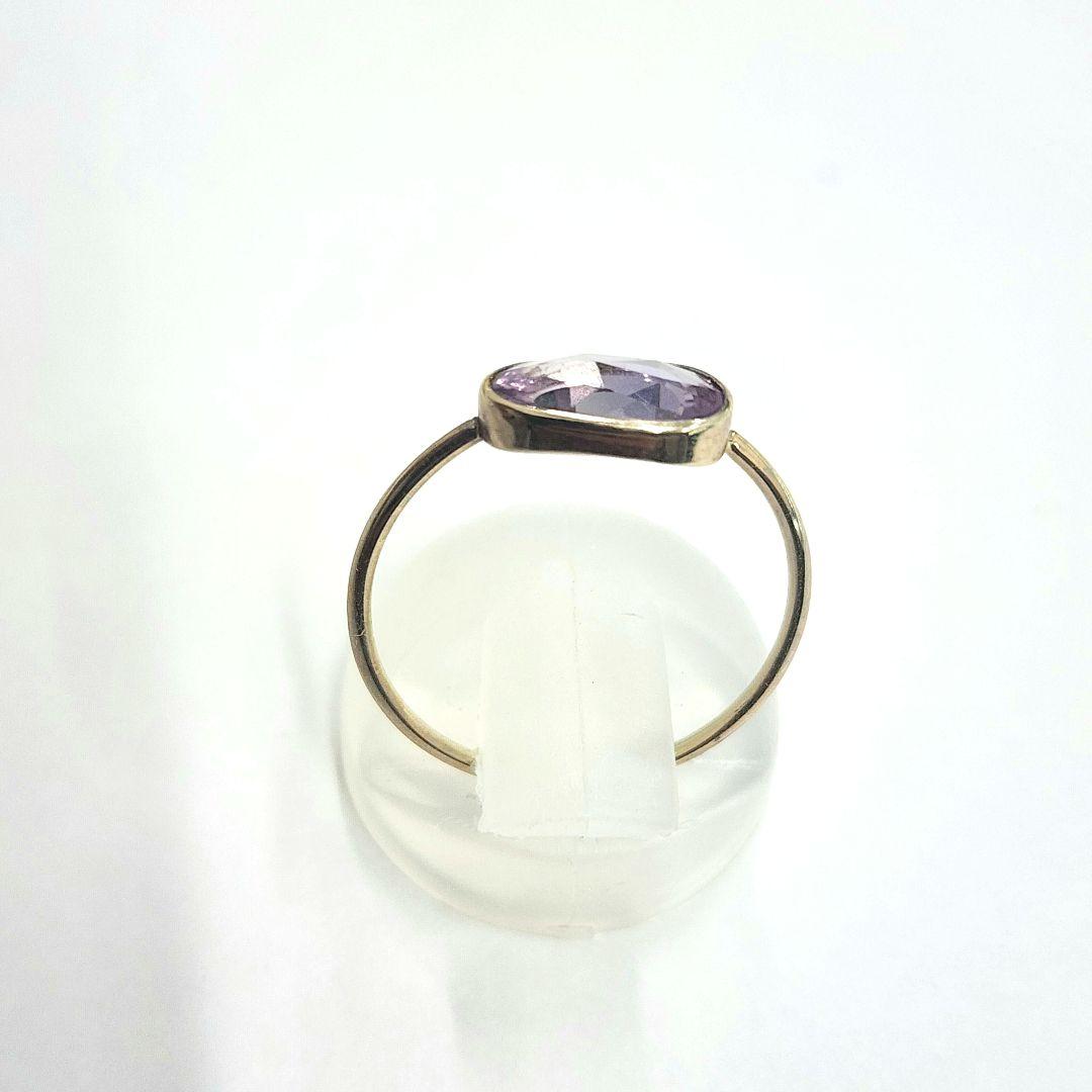 K10 天然ピンクサファイアリング