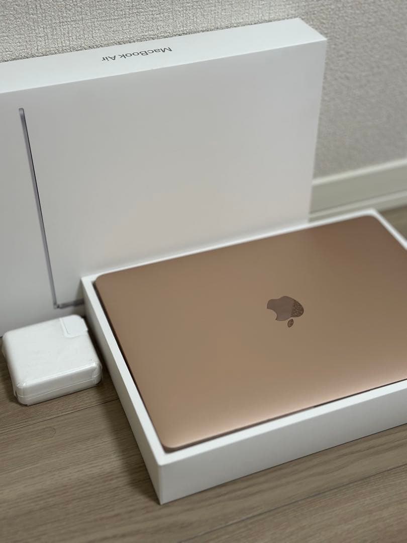 【美品】Apple MacBook Air ゴールド 本体