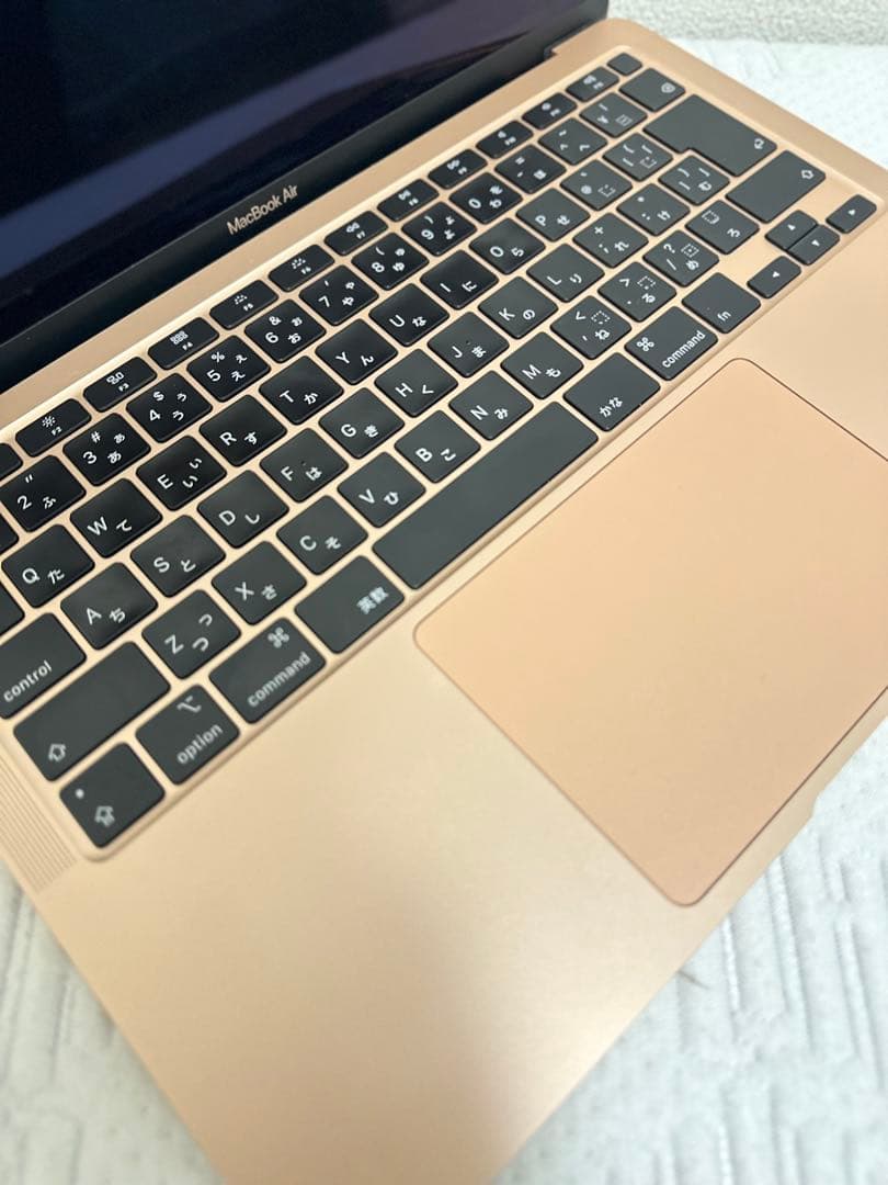【美品】Apple MacBook Air ゴールド 本体