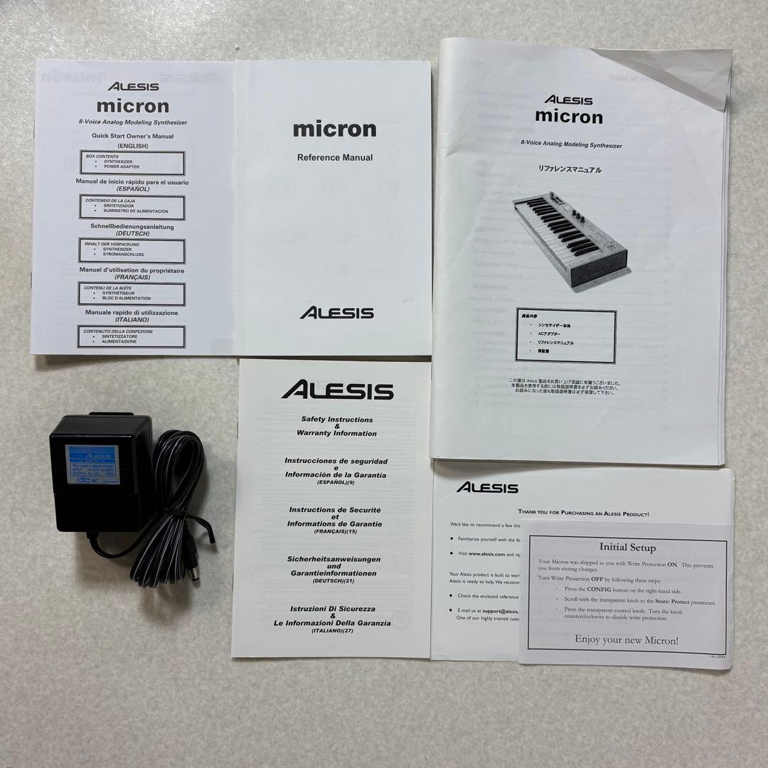 ALESIS micron 37鍵 シンセサイザー