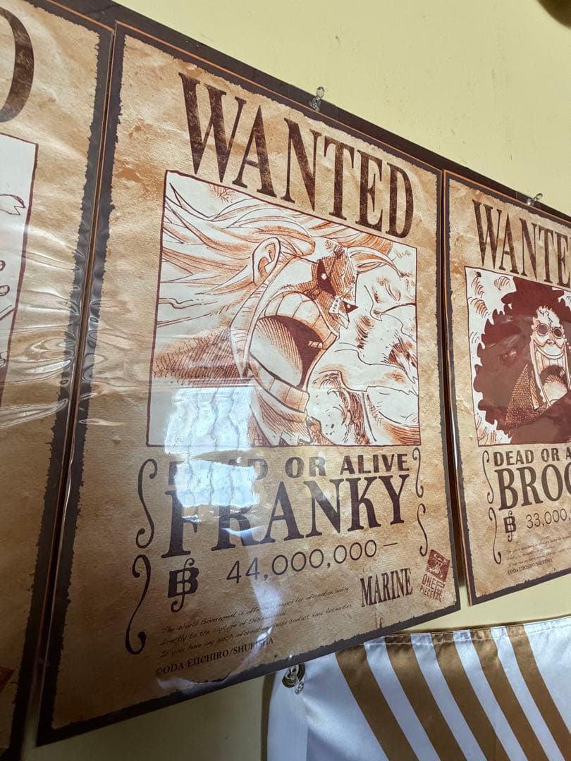 希少レア ONE PIECE展 2012 手配書ポスター 12種 セット