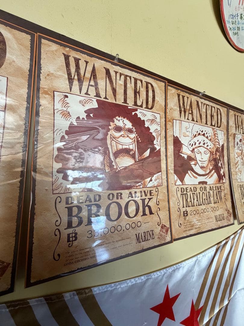 希少レア ONE PIECE展 2012 手配書ポスター 12種 セット