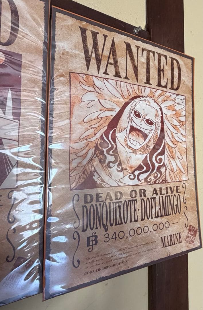 希少レア ONE PIECE展 2012 手配書ポスター 12種 セット