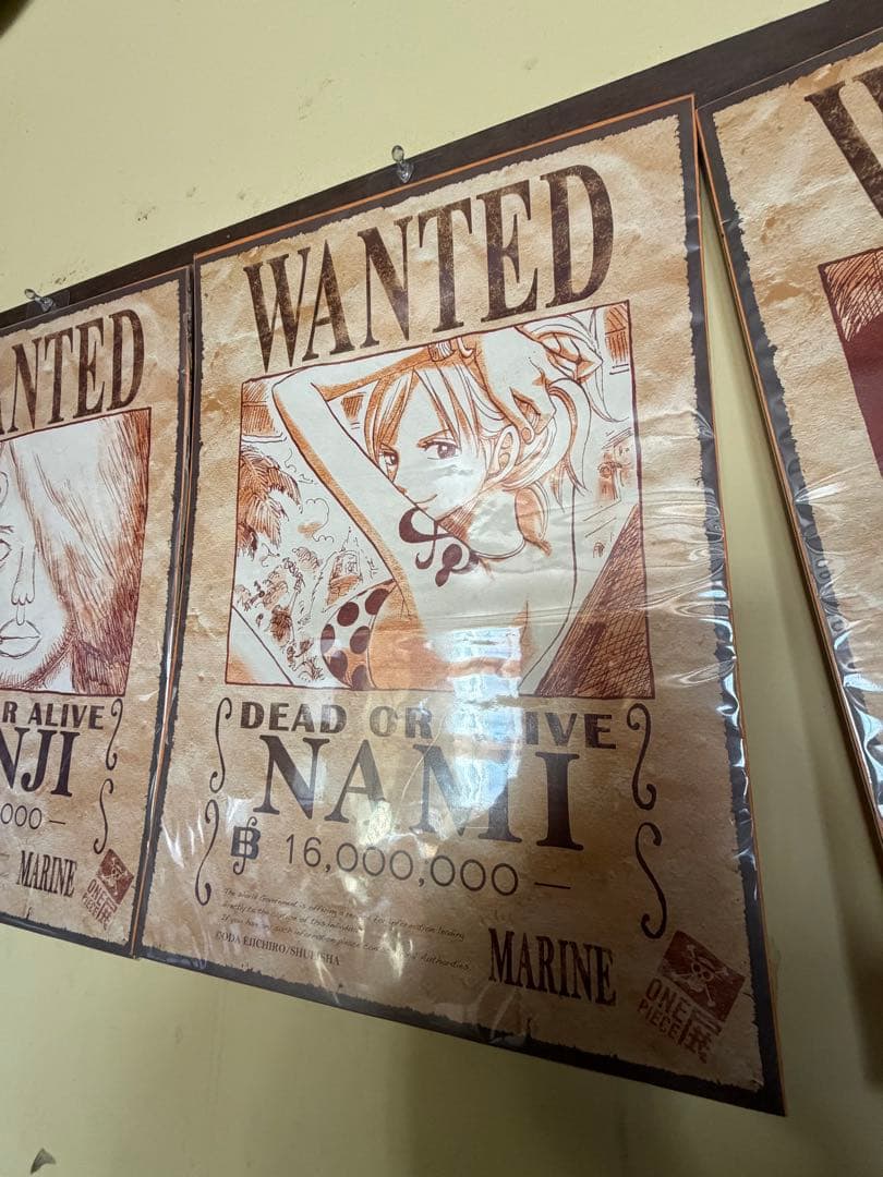 希少レア ONE PIECE展 2012 手配書ポスター 12種 セット