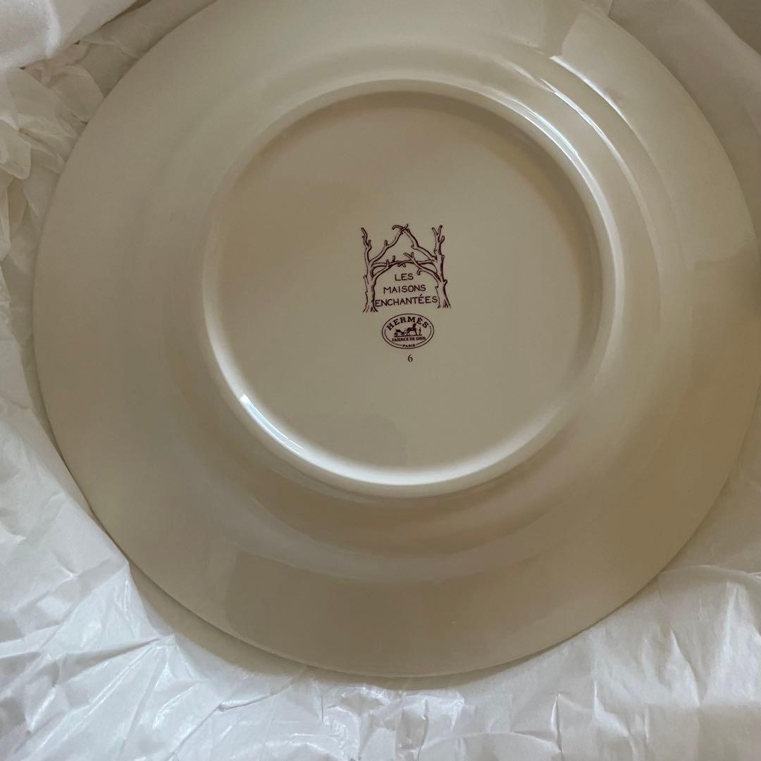 最終値下げ 陶器皿【HERMES】エルメス メゾンアンシャンテ