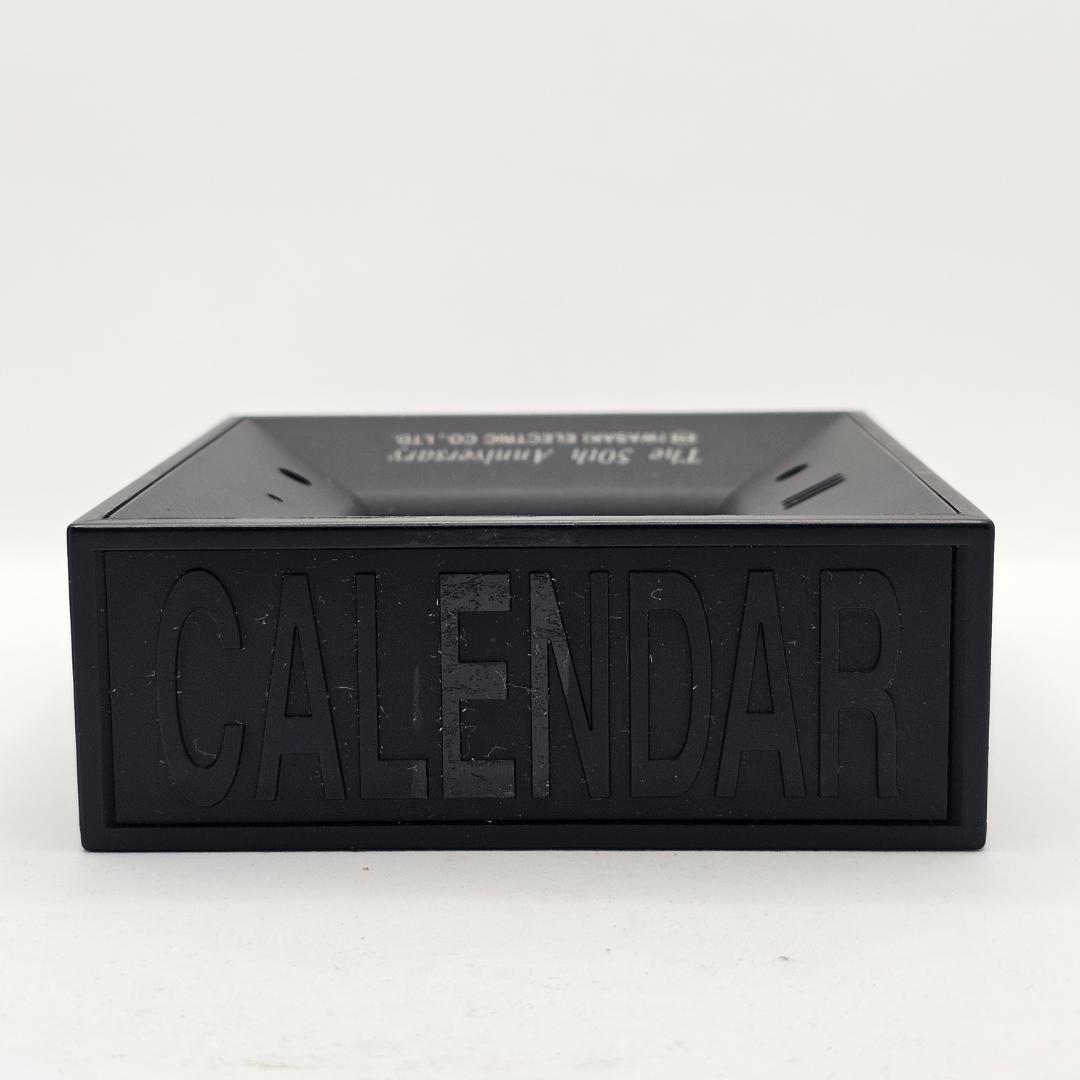 【非売品】岩崎電気 50周年記念 ターンクロック 置き時計 希少