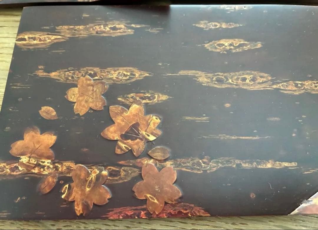 樺細工　銘々皿　5客セット