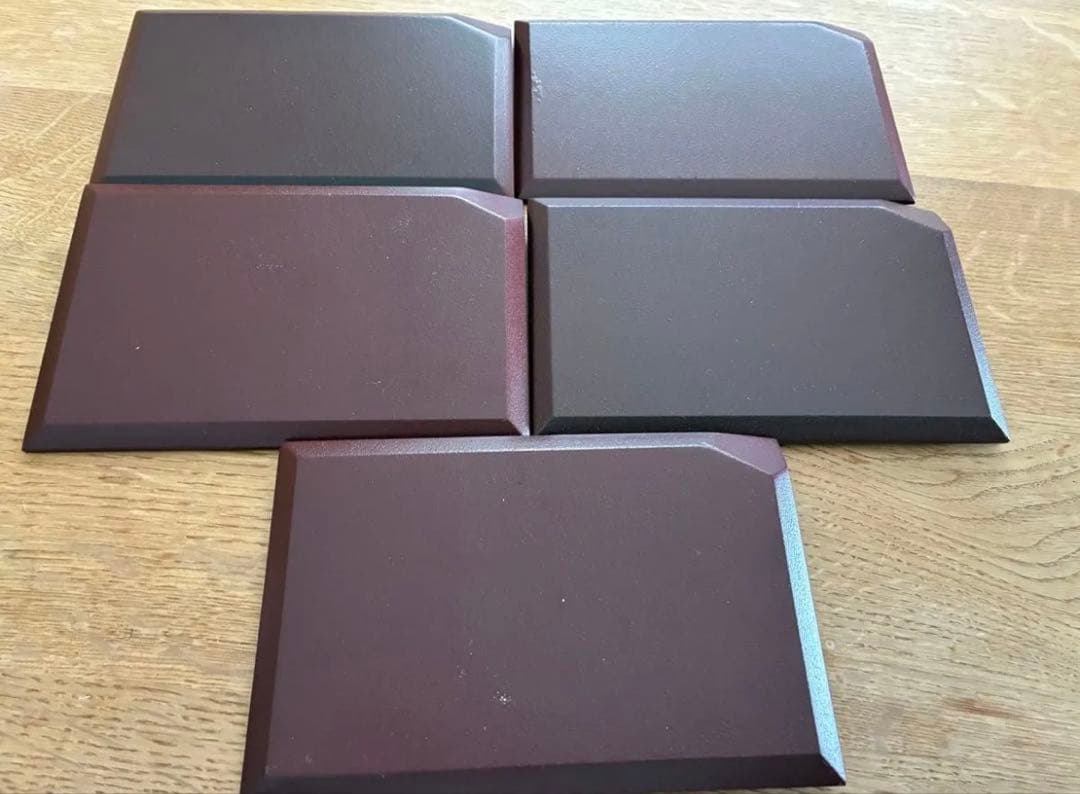 樺細工　銘々皿　5客セット