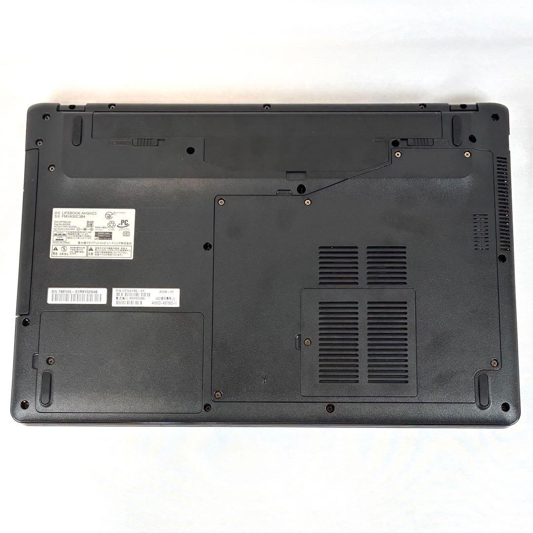 FUJITSU LIFEBOOK AH30 SSD256 ノートパソコン PC