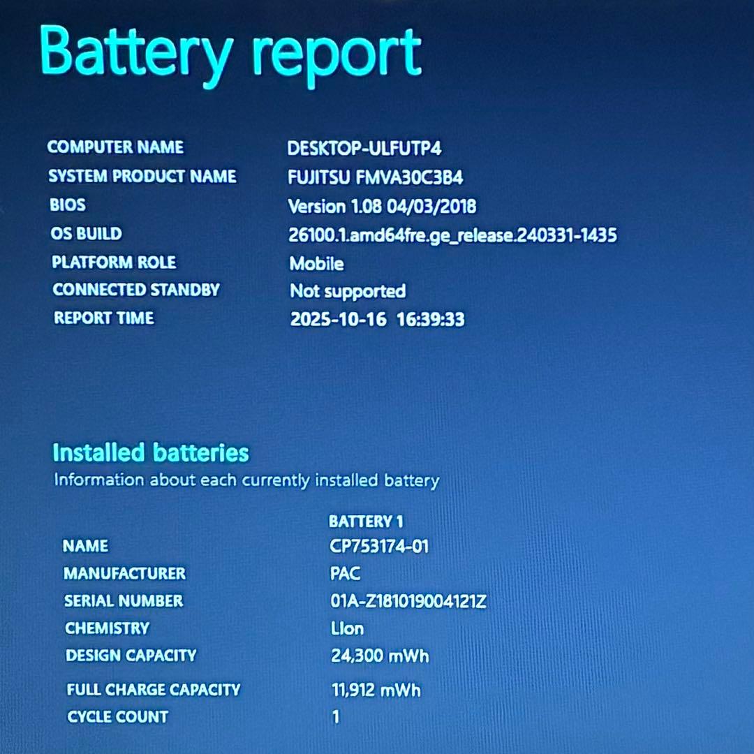 FUJITSU LIFEBOOK AH30 SSD256 ノートパソコン PC