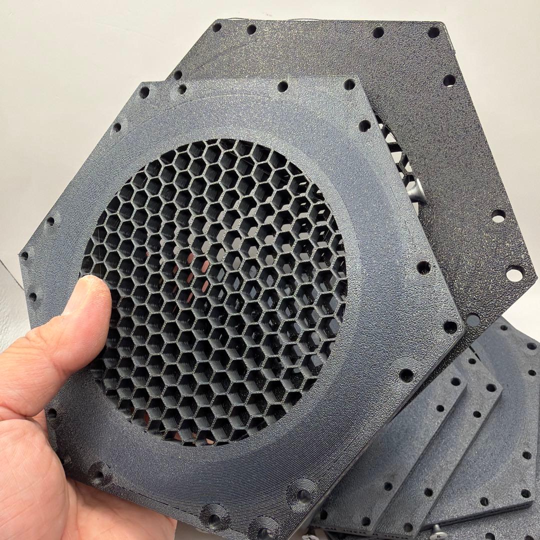 先行販売 3Dプリント着生材 ∞ 墨色 7枚(2)