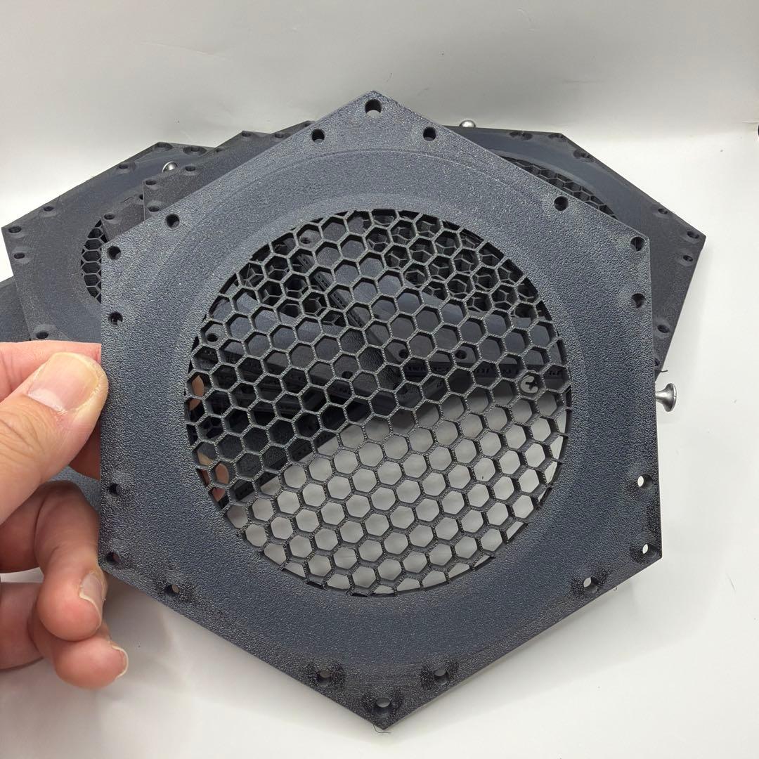 先行販売 3Dプリント着生材 ∞ 墨色 7枚(2)