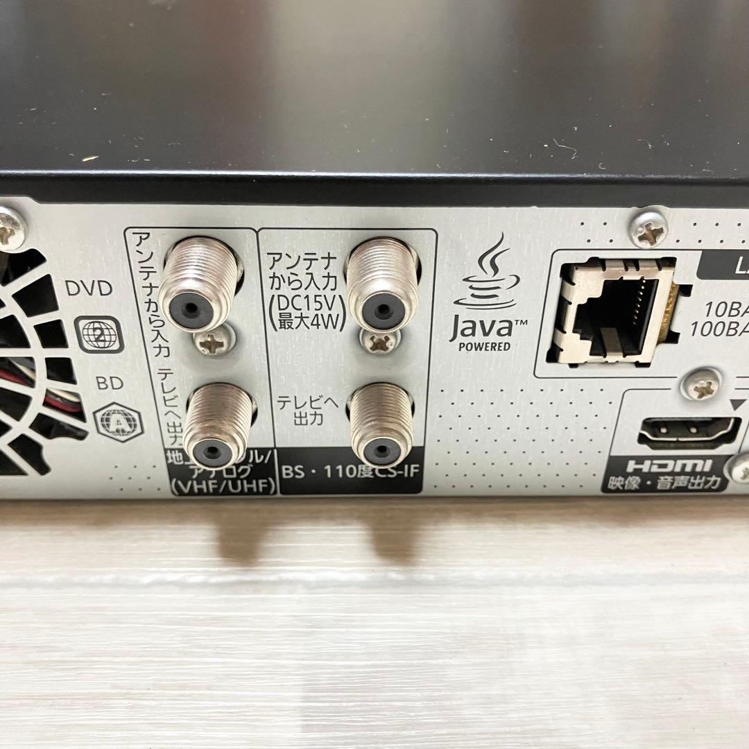 パナソニック　DMR-BWT1000 2番組同時録画 750GB ブルーレイ