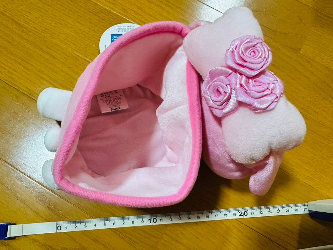 マイメロ　リズリサ　当時物　リズメロ　バスケット　ゴミ箱