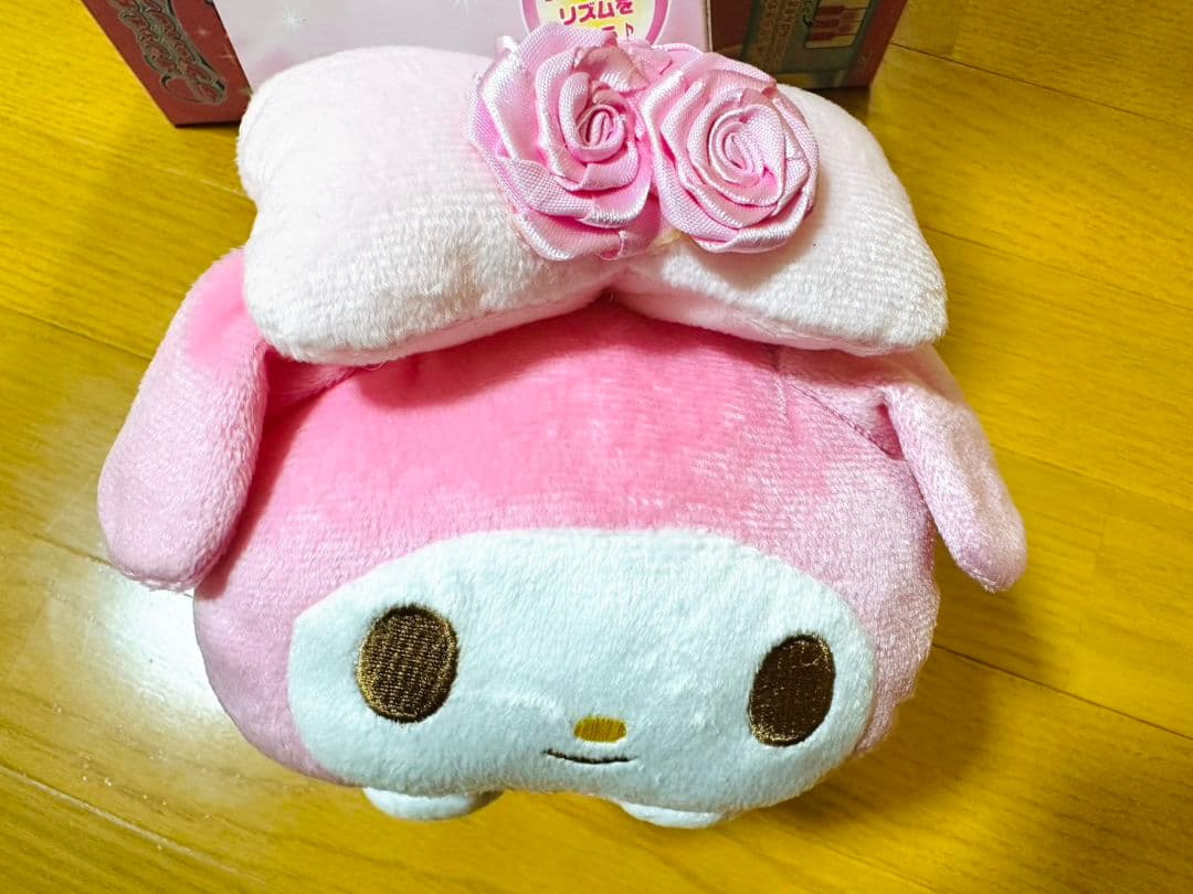 マイメロ　リズリサ　当時物　リズメロ　バスケット　ゴミ箱