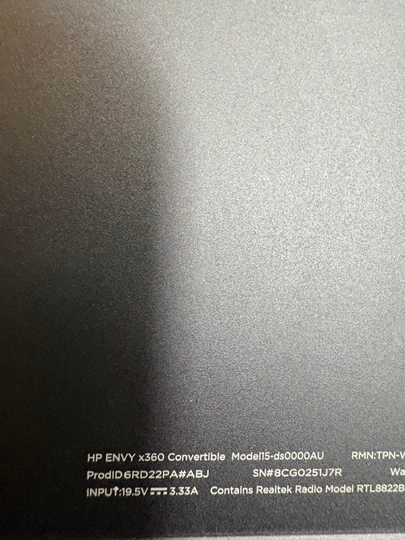 HP ENVY x360 ryzen5ジャンク
