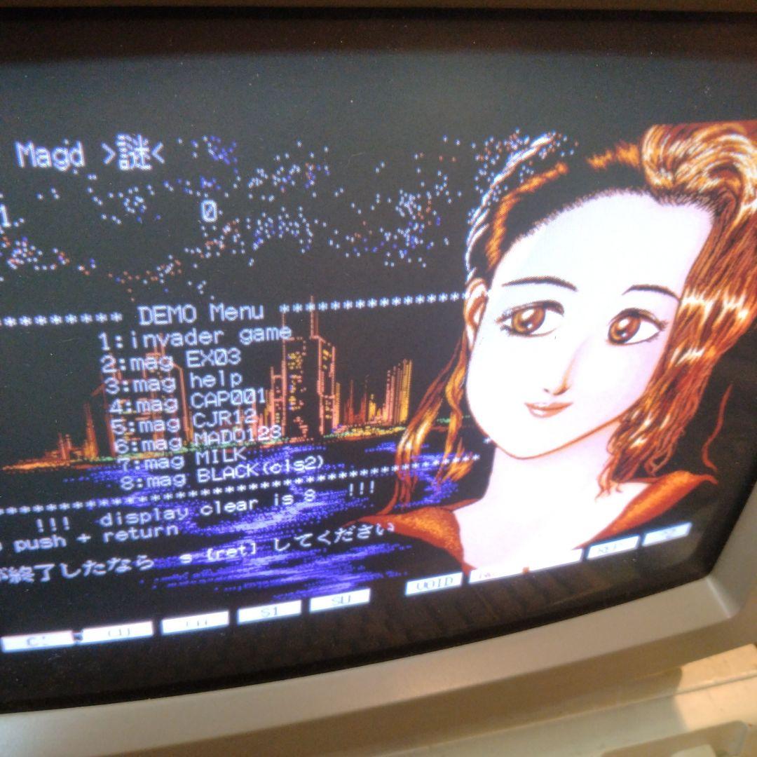 ◆PC-9801シリーズ CRT 15” PC-KD863s ジャンク 映り良好