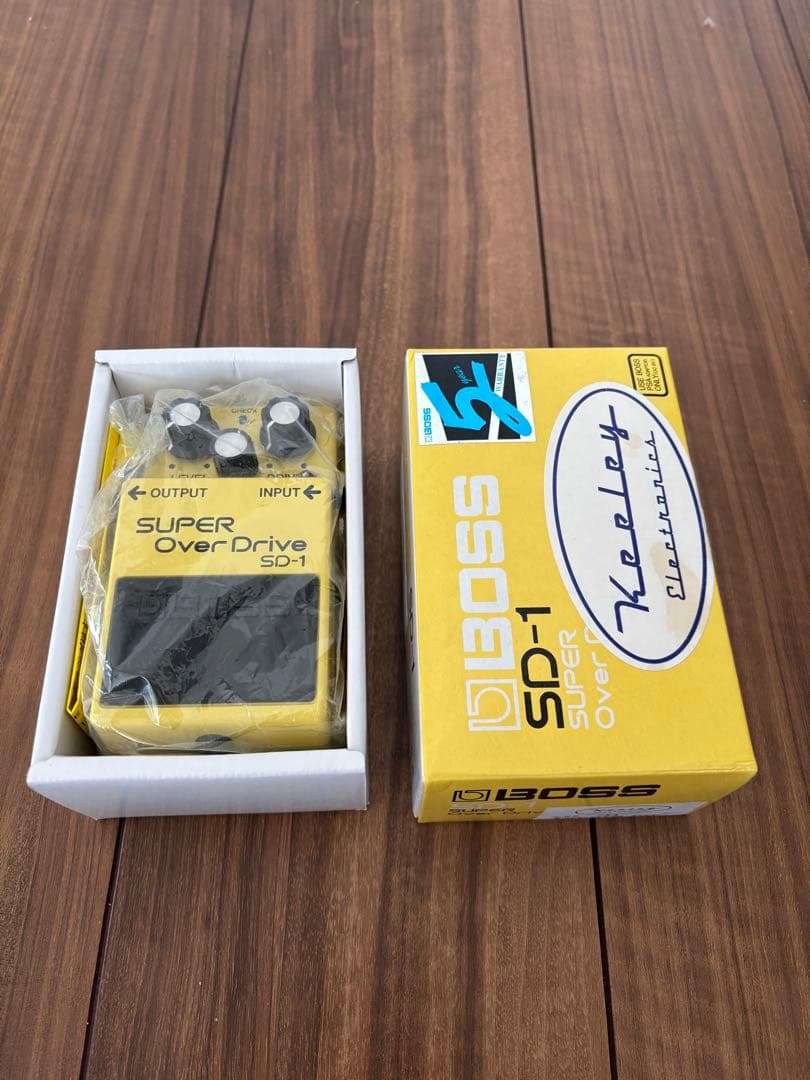 超美品タハラ初期モノkeelyモディファイBOSS SD-1 ゲルマニウム