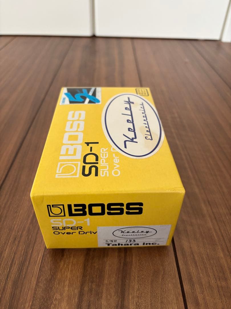 超美品タハラ初期モノkeelyモディファイBOSS SD-1 ゲルマニウム