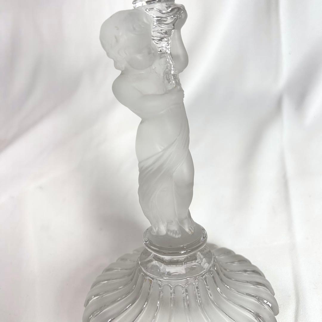 【希少】バカラ BACCARAT キャンドルスタンド アンファン 燭台