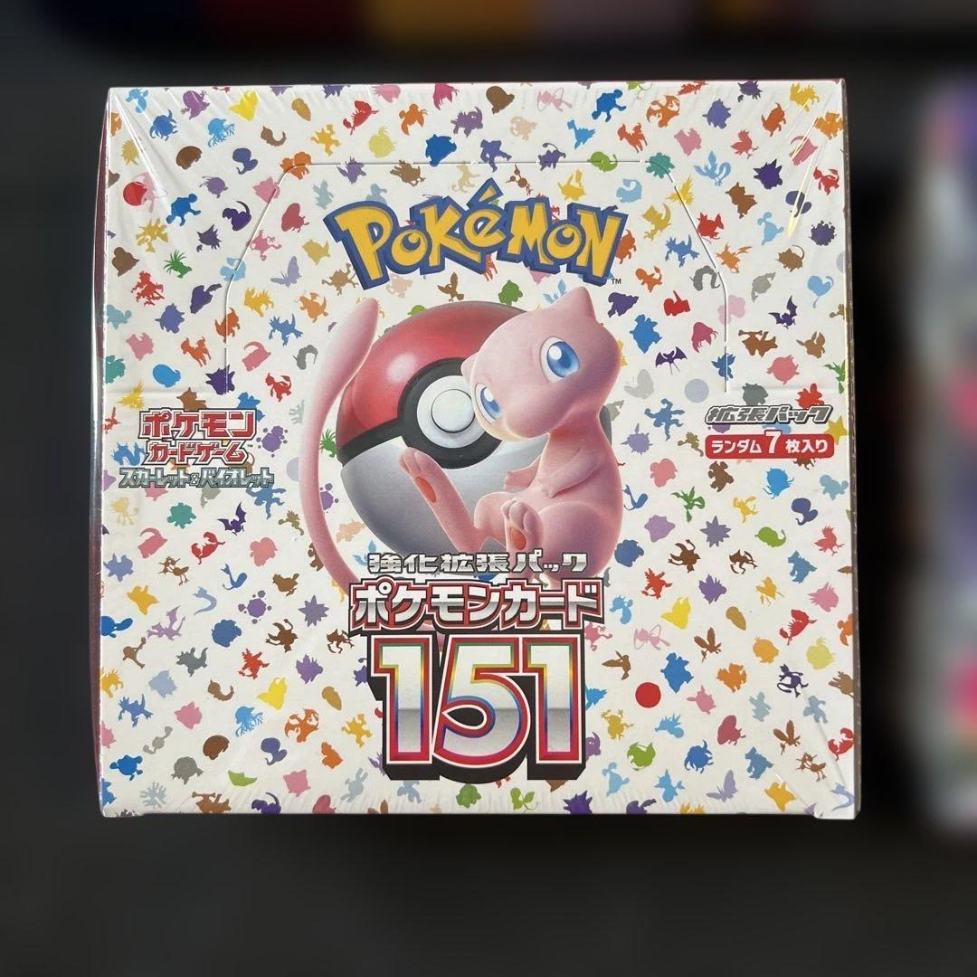 ポケカシュリンク付き 新品未開封　151、テラスタルフェスex、メガシンフォニア