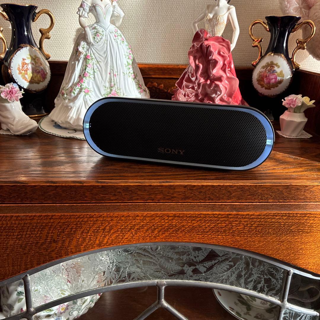 【美品】SONY ワイヤレススピーカー 黒 SRS-XB20